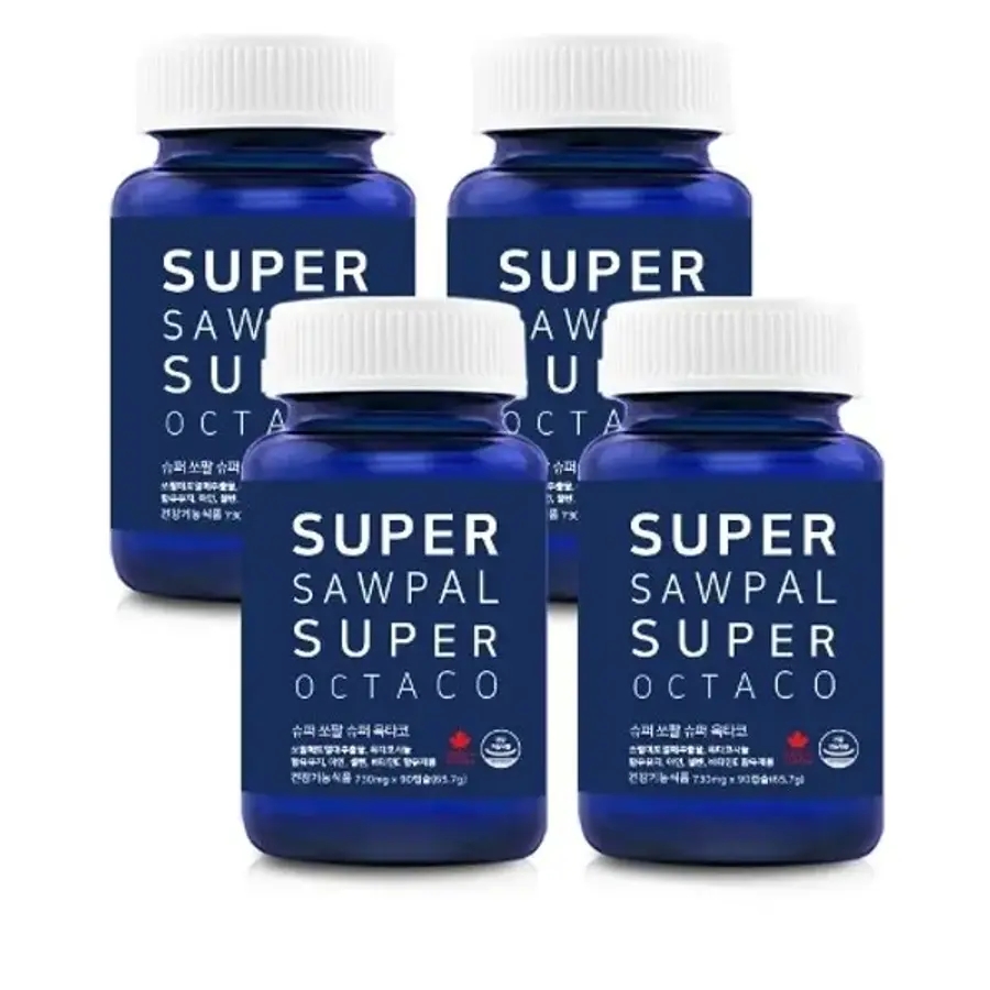 내추럴영 <b>슈퍼쏘팔</b> 옥타코사놀 12개월 4병