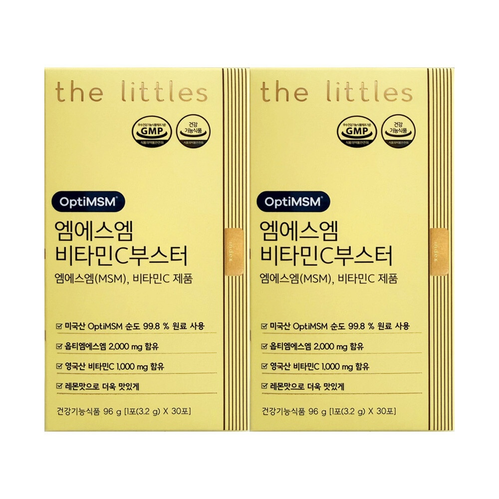 <b>더리틀스</b> <b>더리틀스</b> 엠에스엠 비타민C부스터 3.2g x 30포 2개 / 써클
