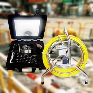 케이티알파쇼핑 녹색안전 714 맨홀점검 카메라 60M 하수구 배관청소