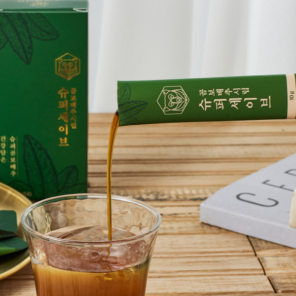 슈퍼세이브 슈퍼세이브 곰보배추차 원액 시럽 기침 관절 스틱2박스 못난이배추