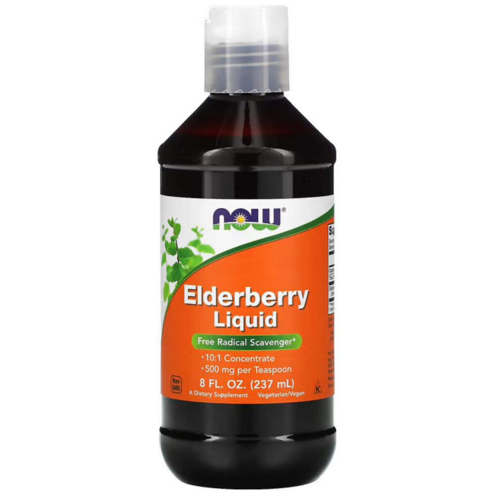 나우푸드 <b>엘더베리 리퀴드</b> Elderberry Liquid 237ml