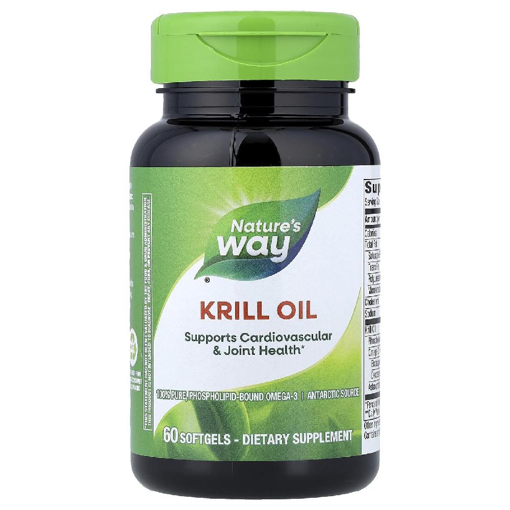 네이처스웨이 <b>네이처스웨이 크릴 오일</b> Krill Oil 소프트젤 60정