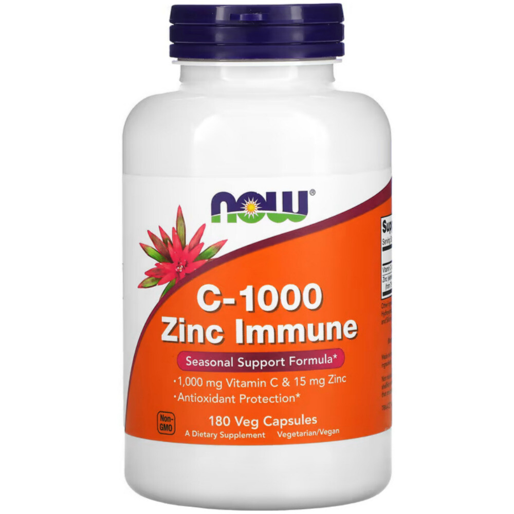나우푸드 <b>C-1000 징크</b> 이뮨 Zinc Immune 180정