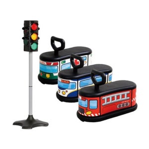 유아 교통신호등 응급출동 코레붕붕카3종 영유아 아기붕붕카 푸쉬카