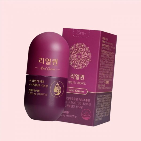 <b>지알앤</b> <b>GRN</b> 여성 여자 우먼스 갱년기 다이어트 리얼퀸 1EA 11종 멀티비타민 함유 4526937