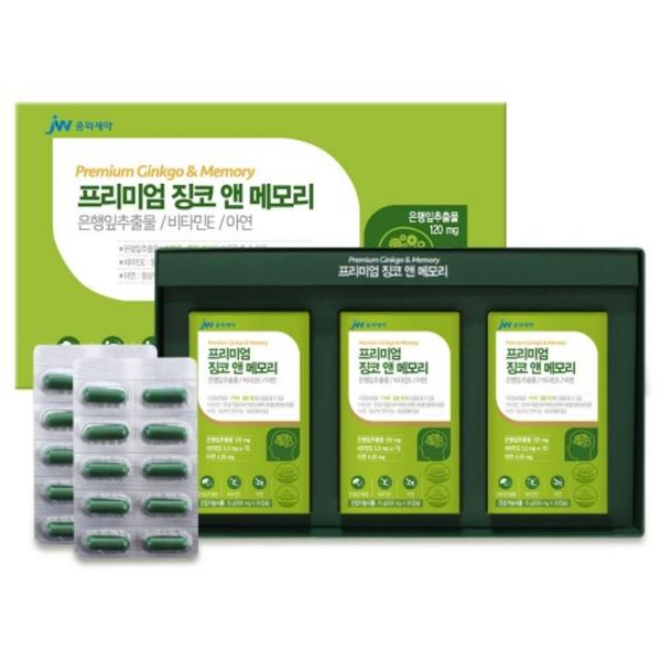 징코 앤 메모리 징코메디 연질캡슐 <b>은행엽건조엑스</b> 노인 어르신 징코매디 MJ