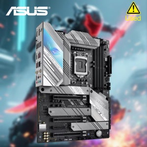 ASUS ROG Strix Z590-A 게이밍 WiFi 6 LGA 1200(인텔 11세대/10세대) ATX 화이트 스킴 게이밍 마더보드