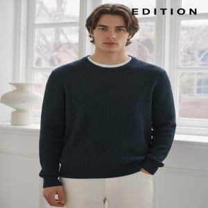 (에디션) 에디션 캐시미어 라운드 니트 (NED4ER1910)