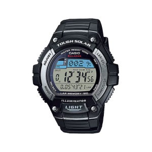 카시오 W-S220-1A 터프솔라 러닝 마라톤 디지털 남성 우레탄 시계