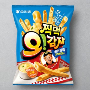 [오리온] 찍먹 오감자 버터갈릭감자튀김맛 115g