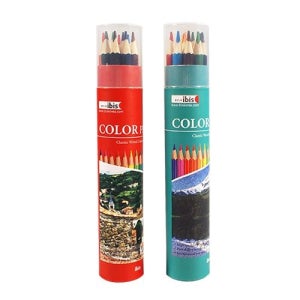 아이비스 3000 12색원통목색연필세트(SP) 미술 색칠 필기구 학용품 1박스 144개입 09882