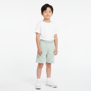 펜디 키즈 26SS FF로고 올오버 자 남아 반바지 JUG206 AVW7 F1DS612A