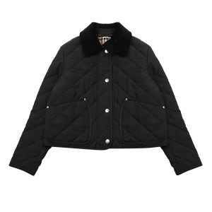 버버리 크롭 퀼팅 반 자켓 8078519