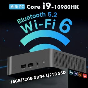 2026 미니 PC 인텔 I9-10980HK/N150 윈도우 11 데스크탑 PC 게이밍 컴퓨터 32GB DDR4 1TB SSD WiFi 6 BT 5.2 4K 휴대용 게임 PC