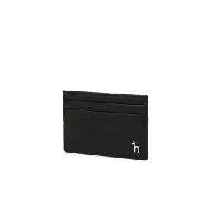 [헤지스 ACC] 블랙  퍼피장식 소가죽 카드홀더 HJHO4E991BK