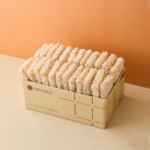 강릉은정한과 찹쌀과줄 대용량 전통 유과 답례품 명절 설날 추석선물 옛날과자 전통과자 어르신간식