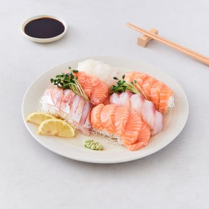 광어연어숭어 모둠회 (300G)