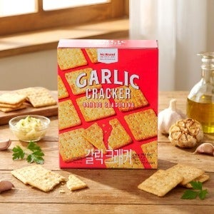 노브랜드 갈릭크래커