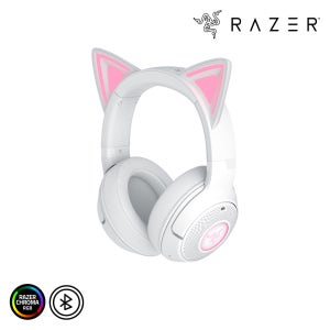 레이저 코리아 Kraken Kitty V2 BT White 크라켄 키티 V2 블루투스 화이트 무선 게이밍 헤드셋