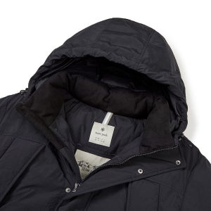 [스노우피크 어패럴] 사선 포켓 헤비 다운 자켓 Black (S23WMGDJ62)