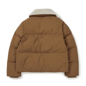 [스노우피크 어패럴] 여성 카라 부클넥 헤비 다운 자켓 Camel (S24WWGDJ57)