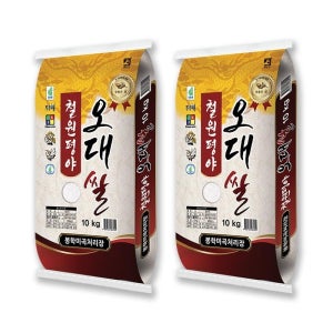 [롯데백화점] 자연맛남 철원직송 철원평야 오대쌀 10kg+10kg (총 20kg) 상등급 LE1209080088