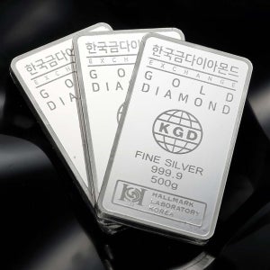 한국금다이아몬드거래소 [한국금다이아몬드] 라이브특가 실버바 AG 500g 999.9 은투자 은시세