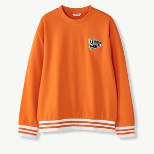 STCO 남성 골프 와펜 라운드 맨투맨 티셔츠 DGTVA64CSO ECJ