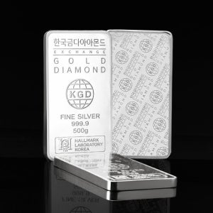 [한국금다이아몬드] 실버바 AG 500g 999.9 은투자 은시세
