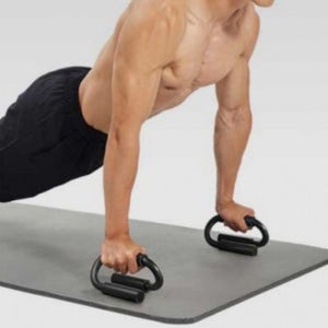 친절한탄씨 푸시업바 팔굽혀펴기 훈련용 바 미니 강화푸시업바 가슴운동기구 홈트레이닝기구
