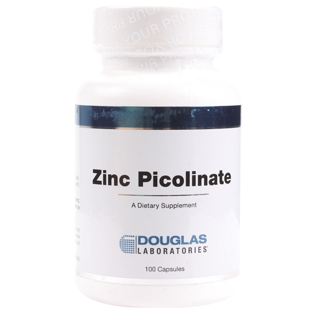 <b>더글라스랩스 아연</b> 피콜리네이트 캡슐 무설탕 글루텐 프리  100정  1개