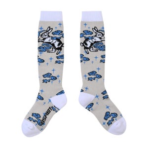 비에스래빗 스모킹 래빗 스노우보드 삭스 양말 그레이 BSR2526FWSC005