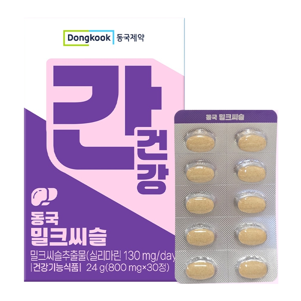동국제약 밀크씨슬 800mg x 30정, 1개