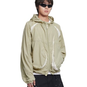 [노매뉴얼] LIGHT SLASH JACKET - BEIGE NMSS62WB04BEG