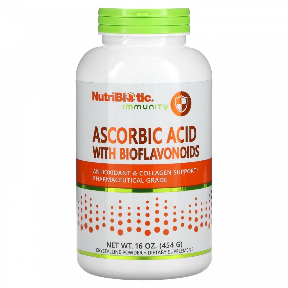 <b>뉴트리바이오틱</b> <b>뉴트리바이오틱</b> 면역 아스코빅애씨드 위드 바이오플라보노이드 454 g