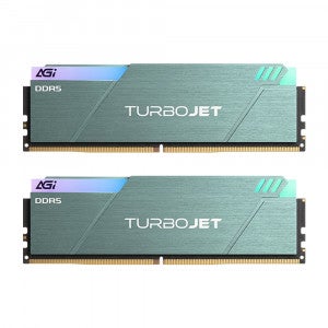 AGI DDR5-6000 CL30 TURBOJET UD858 RGB 블루그린 패키지 서린 (32GB(16Gx2))