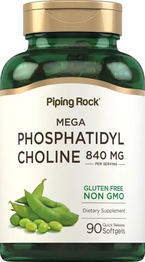 파이핑락 메가 포스파티딜콜린 840mg <b>Phosphatidylcholine</b> 소프트젤 90정