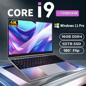 새로운 코어 i9-10980HK 노트북 16GB RAM 1/2TB SSD 휴대용 노트북 14.1인치 윈도우 11 프로 노트북 컴퓨터 오피스 게이밍