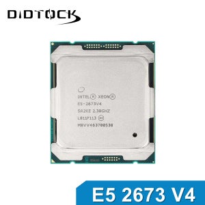 인텔 제온 E5 2673 V4 프로세서 SR2KE 2.3GHz 20코어 135W LGA 2011-3 CPU