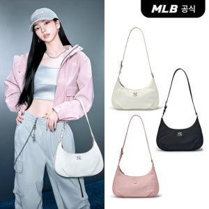 [카리나PICK][MLB공식] 26N 베이직 빈티지 나일론 호보백 (3 COLOR) 3FJPV0234