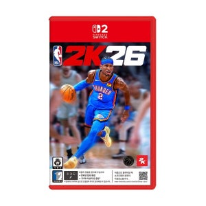 [롯데백화점] 닌텐도 스위치2 NBA 2K26 한글판 게임 팩 초회 VC 특전 LE1219995017