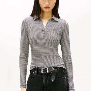 TOMMY JEANS 슬림 립 에센셜 폴로 T32G0TKT20TWT10AP