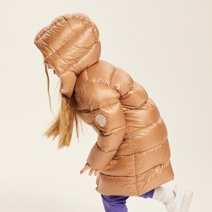 KUKUKID AW25RE[쿠쿠키드]구스다운 디노 롱 패딩-KK24KAOUT2011BEI