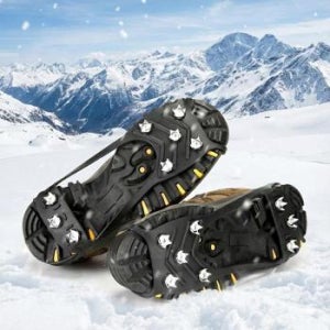 신고벗기 편한 8구 아이젠 미끄럼방지 아이젠 출퇴근 등굣길 빙판길 225-270mm (S44065741)