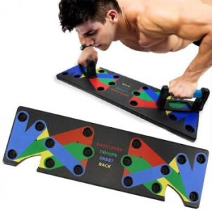 푸시업바 가슴운동 키트 홈트레이닝 푸샵바 푸쉬업바 멀티 기구 보드 팔굽혀펴기 (S38786319)