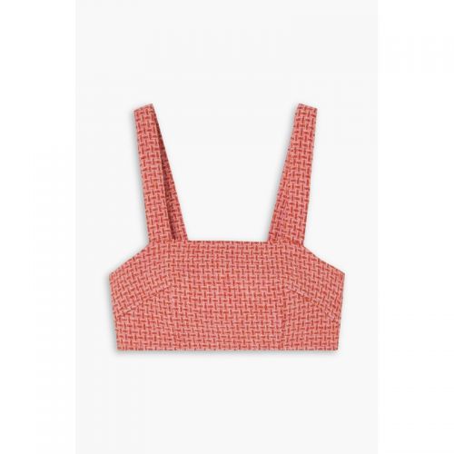 RACIL Helena wool-tweed bra top