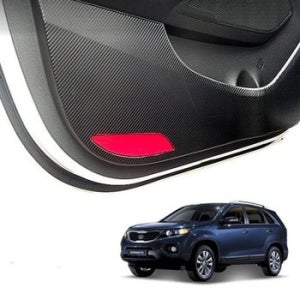 티볼리에어 힙한프리미엄 블랙 카본 도어커버