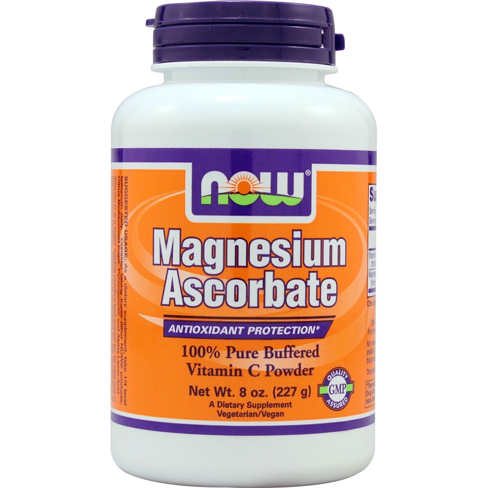 나우푸드 나우푸드 <b>마그네슘 아스코르베이트</b> 파우더 226.8g
