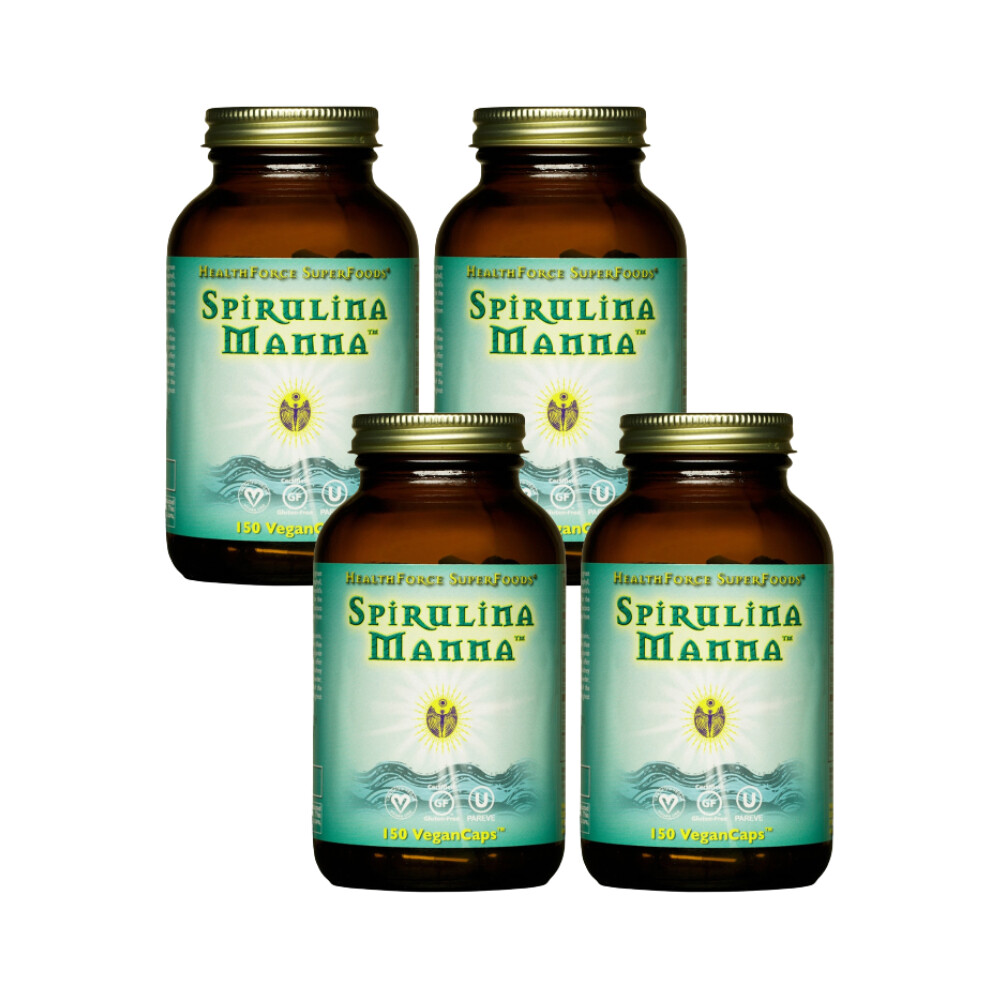 헬스포스 슈퍼푸드 <b>스피룰리나 만나</b> 150 식물성캡슐