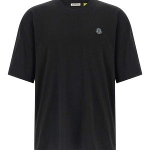 몽클레르 남성 x 에이셉 라키 코튼 티셔츠 블랙 K2404 8C00002 89AYW 999 25FW Rocky T 셔츠 K24048C0000289AYW999 152579258